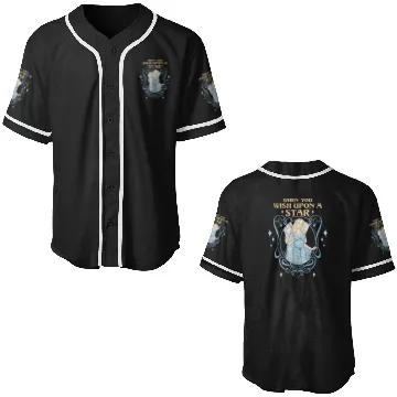 Discover Disney Pinocchio Blue Fairy Wish Upon a Star Baseball Jerseys