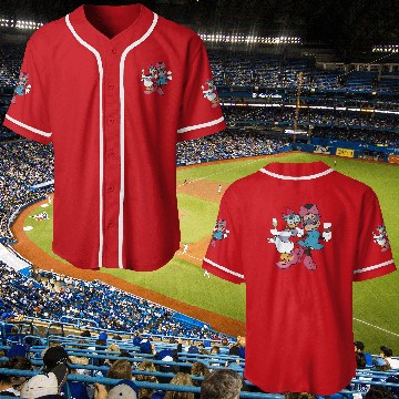 Discover Epcot Minnie and Daisy, Disney Epcot Baseball Jerseys, Drink Around the World Baseball Jerseys