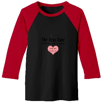 Discover Eras Tour Glendale Show Baseball Tees