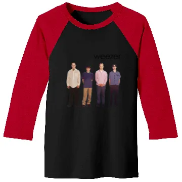 Discover Weezer Graphic Baseball Tees