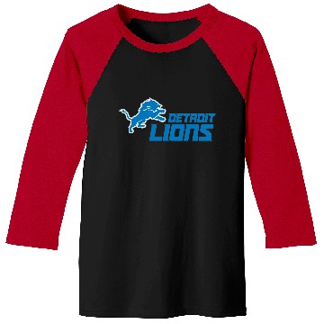 Discover Detroit Lions Logo Baseball Tees