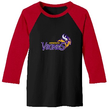 Discover Minnesota Vikingss Logo Baseball Tees