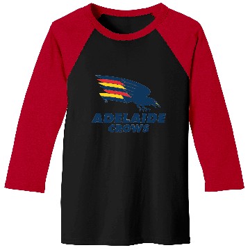 Discover Adelaide Crows Logo Baseball Tees