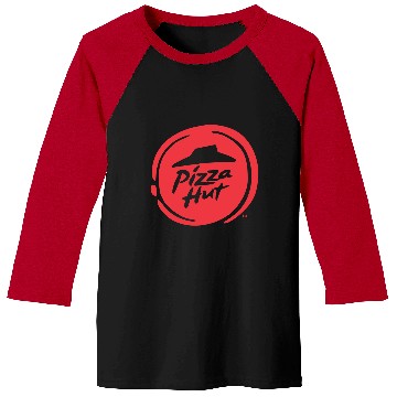 Discover Pizza Hut Logo Baseball Tees