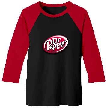 Discover Dr Pepper Logo Baseball Tees