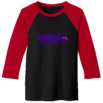 Discover Mellow Mushroom Logo Baseball Tees