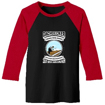 Discover Roofer handyman carpenter construction worker building 11 Baseball Tees