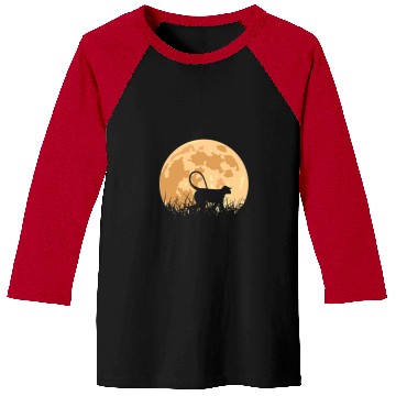 Discover Ape before Moon Baseball Tees