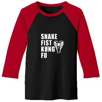 Discover Snake Fist Kung Fu 2 Baseball Tees