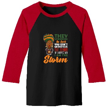 Discover African American Pride Women Gift Black History Month Baseball Tees