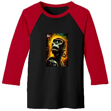 Discover Ape Robot Baseball Tees