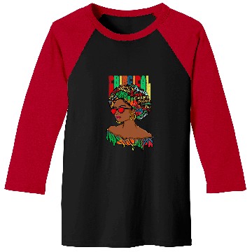 Discover Afro African Principal Black History Month Baseball Tees
