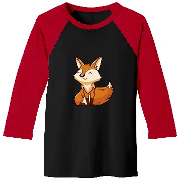 Discover Fox Lover Cute Fox Zookeeper Wild Nature Lover Baseball Tees