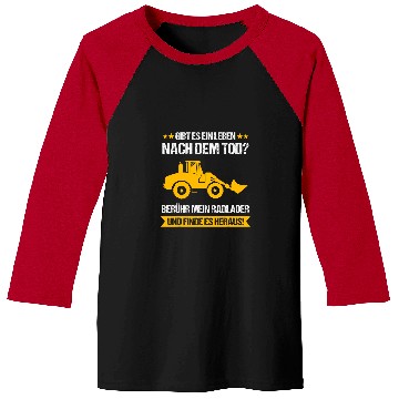 Discover Wheel Loader Construction Site Construction Worker Road Construction Gift Baseball Tees