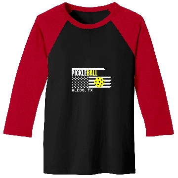 Discover Aledo Pickleball Baseball Tees