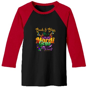 Discover Beads And Bling Its A Mardi Gras Thing Carnival Baseball Tees