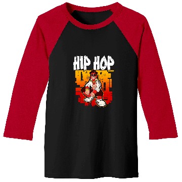 Discover Hip Hop Retro Graffiti Rap Trap Music 1 Baseball Tees