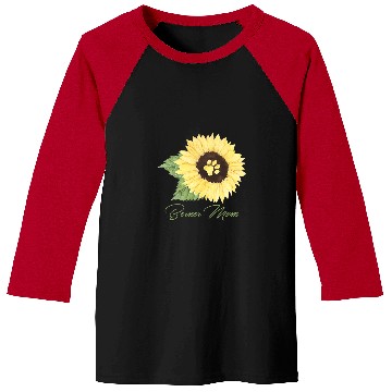 Discover Berner Mom Bernese Mountain Mama Dog Lover Sunflower Baseball Tees