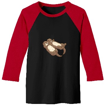 Discover Otters Couple Sea Otter Animal Lovers Love Each Otter Baseball Tees