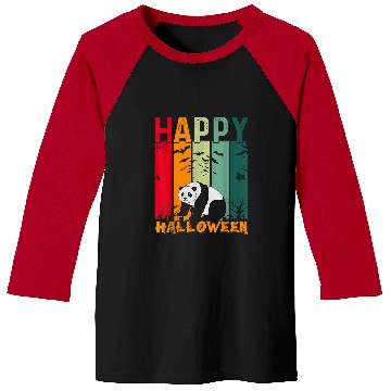 Discover Funny Bear Panda Lover Girls Boys Retro Style Halloween Dinner Party 200 Cute Bears Baseball Tees