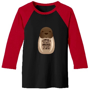 Discover Always be yourself Walrus Zookeepers Sea Animals Gift Baseball Tees