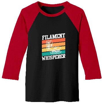 Discover Filament Whisperer 3D Printer Fan 3D Printing 3D Prints Baseball Tees
