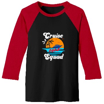 Discover Cruise Squad 2024 Family Matching Vacation Boat Baseball Tees