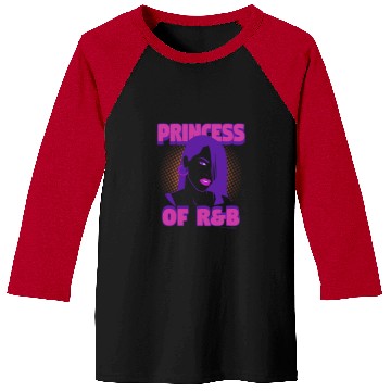 Discover Aaliyah RB Princess Illustration Baseball Tees