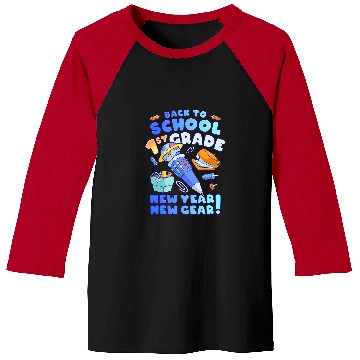 Discover Back To School Boy 1st Grade School Supplies Baseball Tees