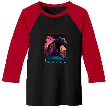 Discover Funny Bear Great Sand Dunes Colorado Mountain Cute Bears Baseball Tees