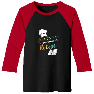 Discover Lunch Lady Your Opinion School Cafeteria Worker Baseball Tees