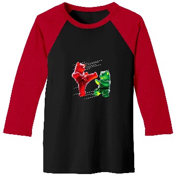 Discover Gummy Bear Ninja Gummy Bear Karate Gummy Bear Baseball Tees