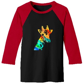 Discover Giraffe funny gift Baseball Tees