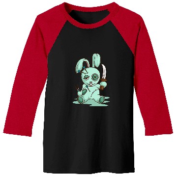 Discover Rabbits Kawaii Pastel Goth Bunny Voodoo Occult Rabbit Aesthetic Baseball Tees