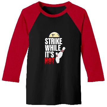 Discover Bowling Gift Illustration Joke Pun Bowling Baseball Tees