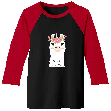Discover No Drama Lama Unicorns Alpaca Baseball Tees