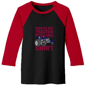 Discover Tractor driving This Is My Tractor Pulling Baseball Tees
