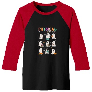 Discover Cute ghosts Physical Therapy PT Physical Therapist Halloween 5 Baseball Tees