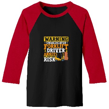 Discover Certified Forklift Operator Forklift Driver Quote Warehouse 25 Baseball Tees