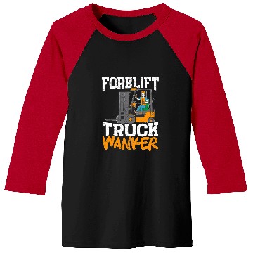 Discover Forklift Truck Wanker Forklift Operator Baseball Tees