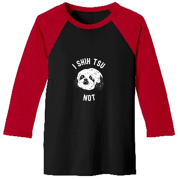 Discover I Shih Tzu Not Dog Puppy Mom Dad Women Toy Purse Shitzu Cute Baseball Tees
