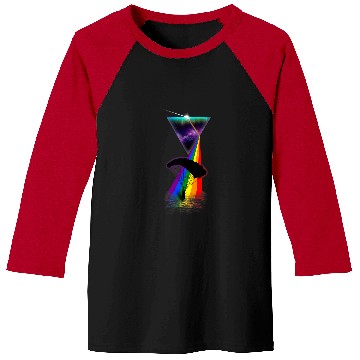 Discover Skydiving Gift vintages Retro Prism Skydiving Baseball Tees