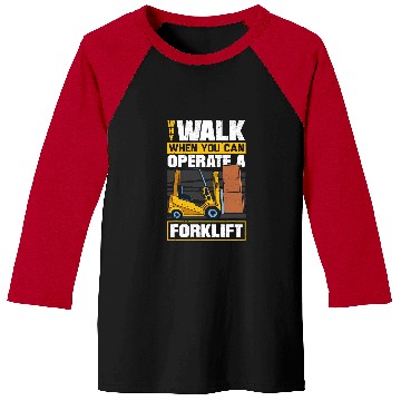 Discover Forklift Operator Logistician Forklift Driver Quote 1 Baseball Tees