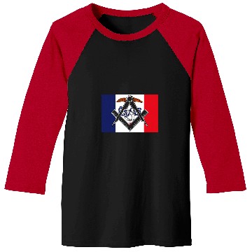 Discover Iowa State Flag Masonic Square Compass Freemason Baseball Tees