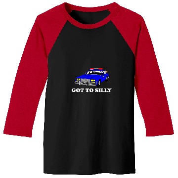 Discover Hilarious Got Too Silly Goose in Police Car Tee Baseball Tees
