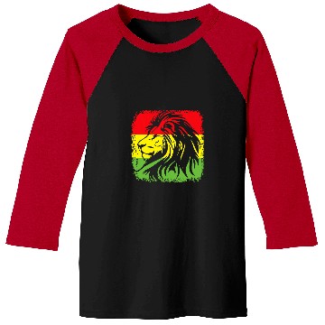 Discover African American Lion Juneteenth Black History Month Mens Baseball Tees