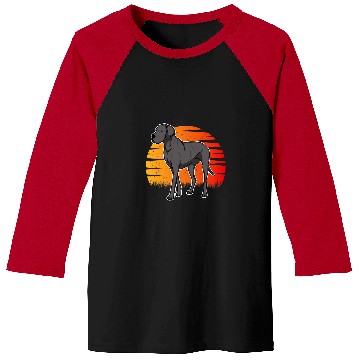 Discover German Mastiff Great Dane Sunset 29 2 3 Baseball Tees