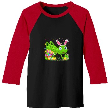 Discover Grasshopper Easter Egg Hunting Easter Sunday Baseball Tees