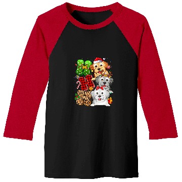 Discover Dog Havanese Christmas Ho Ho Ho Havanese Dog For Dog Lover Funny Xmas Baseball Tees