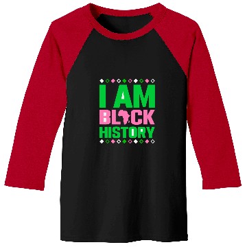 Discover Aka I am black history month aka tee Baseball Tees